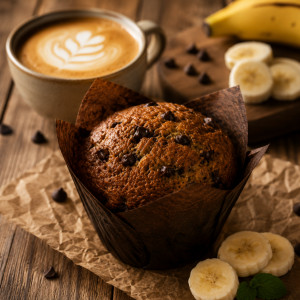 Banana Chocolate Chips Muffin x 20 pcs